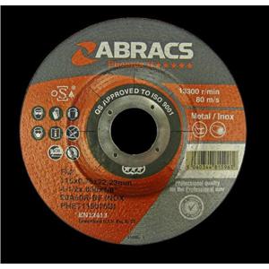 115x0.75x22mm Axxion® Ultra Thin Depressed Centre Cutting Discs